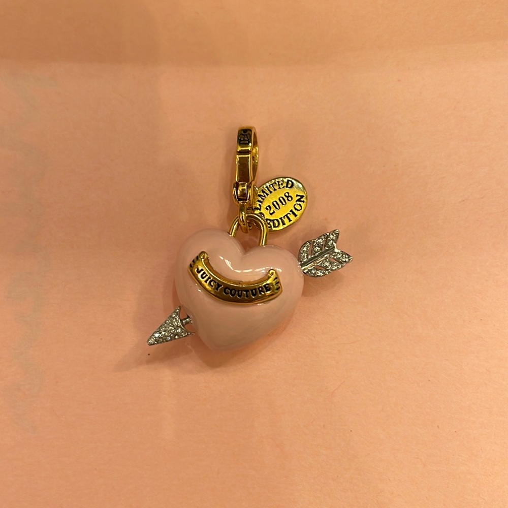 Limited Edition Juicy Couture Heart With Arrow Charm